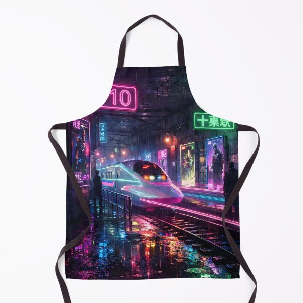 Item preview, Neon Station — Gateway to Tomorrow designed and sold by Neo Tokio.