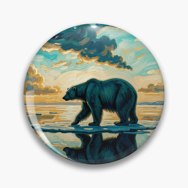 Item preview, The Lonely Polar Bear designed and sold by VoidVeilStudio.