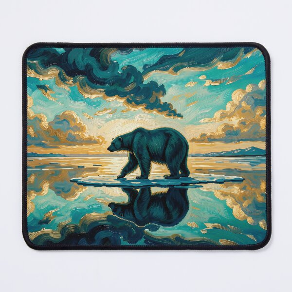 Item preview, The Lonely Polar Bear designed and sold by VoidVeilStudio.
