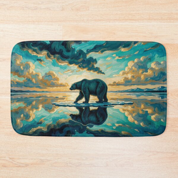 Item preview, The Lonely Polar Bear designed and sold by VoidVeilStudio.