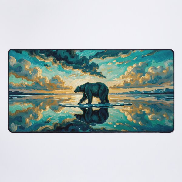 Item preview, The Lonely Polar Bear designed and sold by VoidVeilStudio.