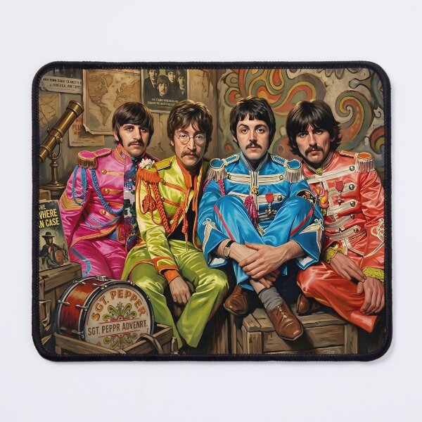 Item preview, The Beatles Mystery Poster designed and sold by ARTROGAN.
