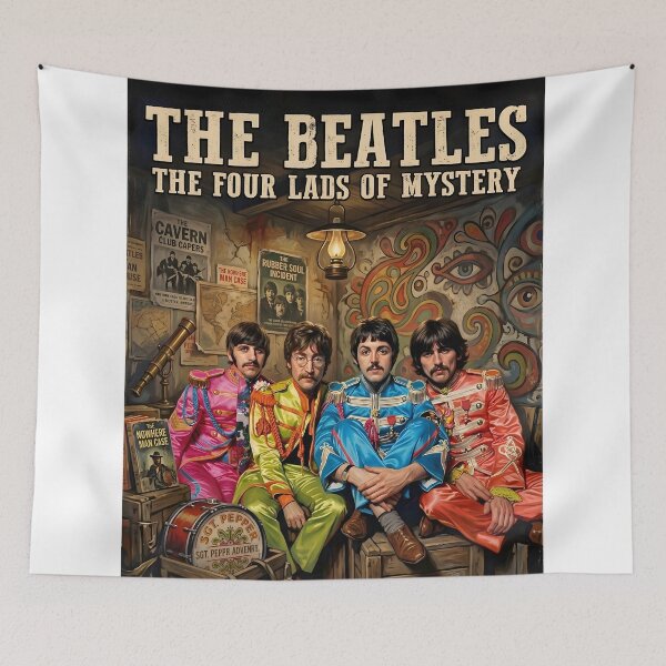 Item preview, The Beatles Mystery Poster  designed and sold by ARTROGAN.