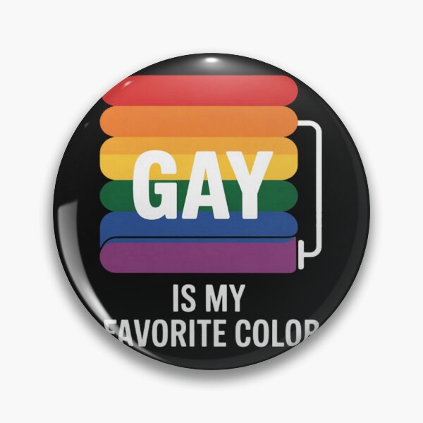 Item preview, Gay is My Favorite Color Paint Roller LGBT Gay Proud Pride designed and sold by MutedMoods.