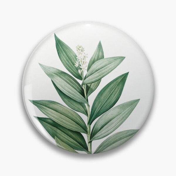 Item preview, Star Flowered Lily-of-the-Valley Botanical Illustration designed and sold by TheRetroArtRoom.