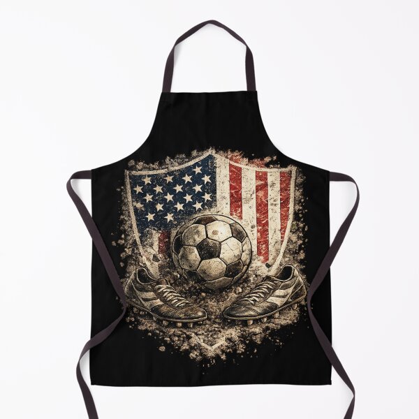 Item preview, American Flag Soccer Shield designed and sold by Corvoria.