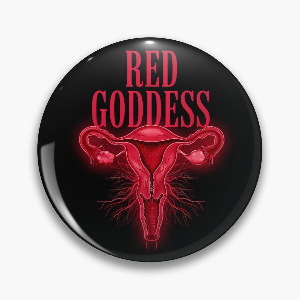 Item preview, Red Goddess Menstruation Birth Woman designed and sold by darudcraft.