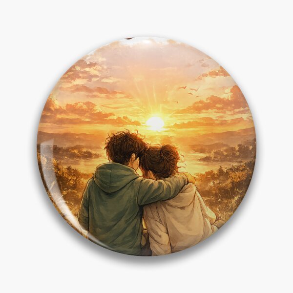 Item preview, couple at sunset designed and sold by VasiArtLab.