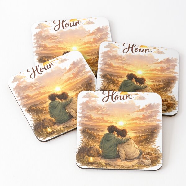 Item preview, couple at sunset designed and sold by VasiArtLab.