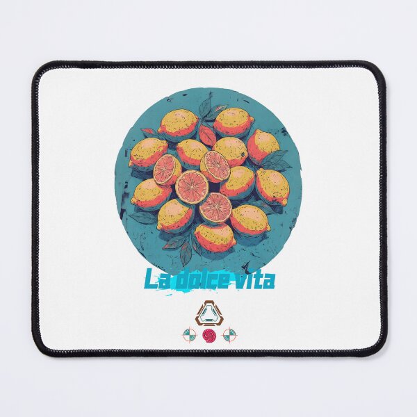 Item preview, La Dolce Vita – Citrus Circle Illustration designed and sold by Whimsy Trail Co.