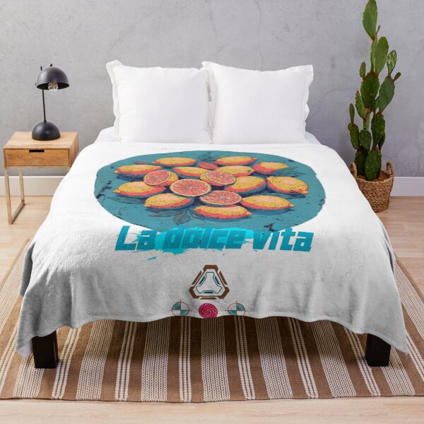 Item preview, La Dolce Vita – Citrus Circle Illustration designed and sold by m-yoga-store.