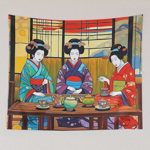 Item preview, The Tea Drinkers designed and sold by George Hutton Hunter.