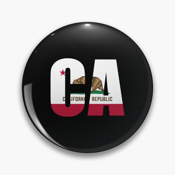 Item preview, California Flag Initials CA designed and sold by shitpostee.