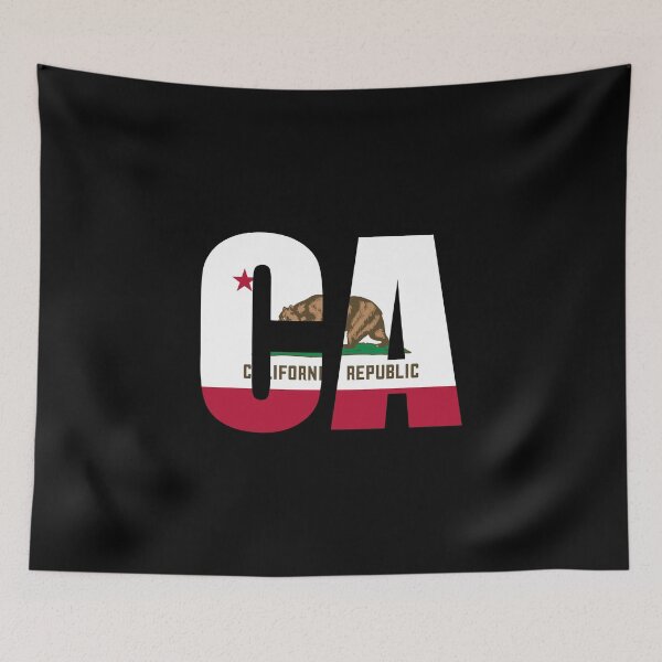 Item preview, California Flag Initials CA designed and sold by shitpostee.