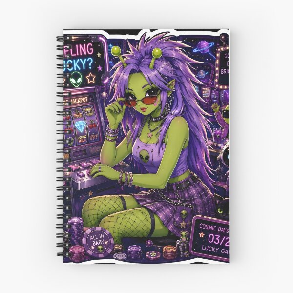 Item preview, Cosmic Days: Lucky Gambler designed and sold by STICK-KAY things Co..