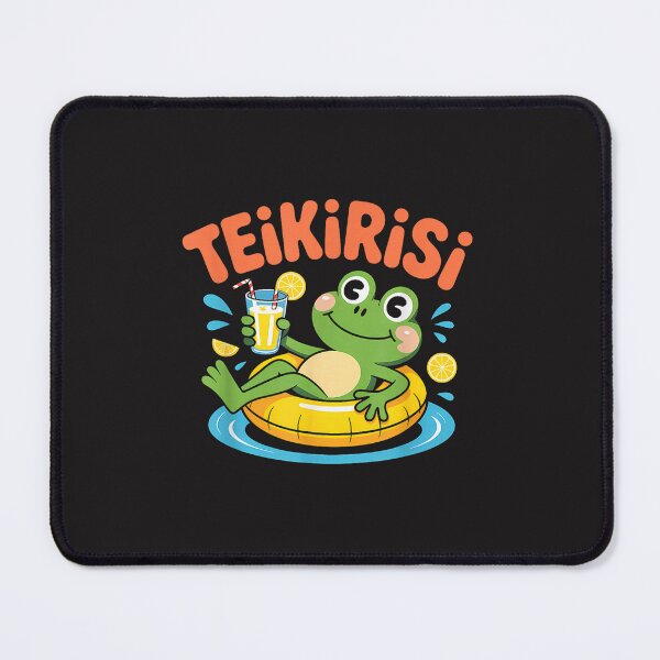Item preview, Teikirisi Funny Frog Summer Vacation Spanish Meme Beach Pool Float designed and sold by kiralynstration.