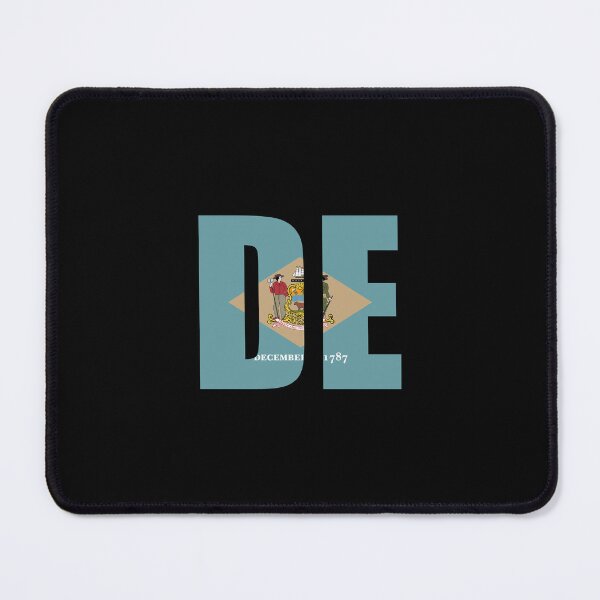 Item preview, Delaware Flag Initials DE designed and sold by shitpostee.