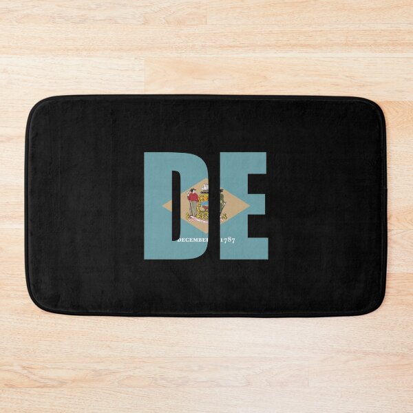 Item preview, Delaware Flag Initials DE designed and sold by shitpostee.