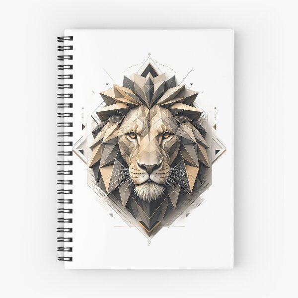 Item preview, Majestic Geometric Lion – Modern Polygonal Wildlife Portrait designed and sold by Artisan Finds Online.