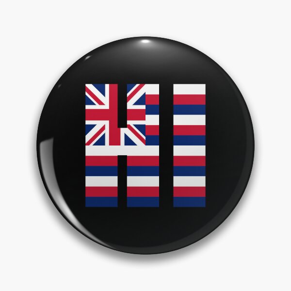 Item preview, Hawaii Flag Initials HI designed and sold by shitpostee.