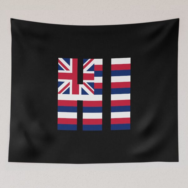 Item preview, Hawaii Flag Initials HI designed and sold by shitpostee.