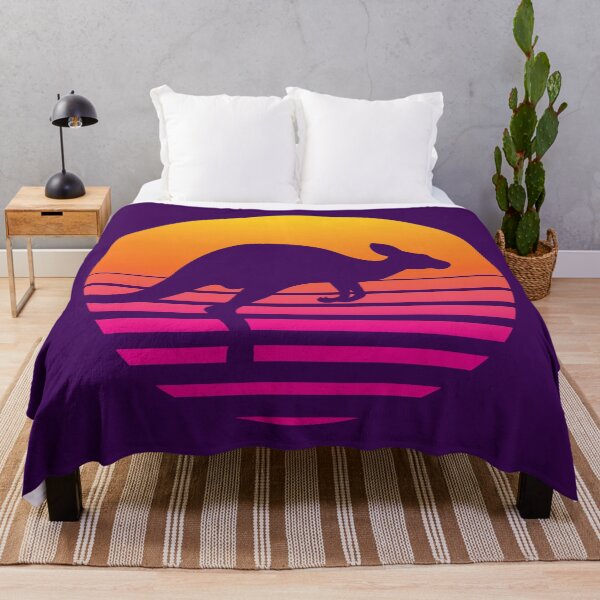 Item preview, Synthwave Kangaroo designed and sold by avperth.