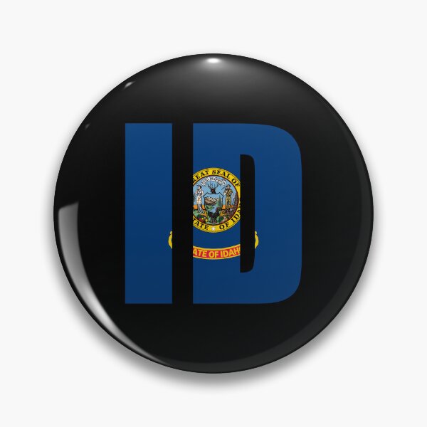 Item preview, Idaho Flag Initials ID designed and sold by shitpostee.