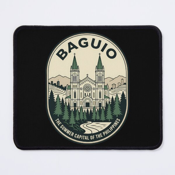 Item preview, Baguio Philippines Vintage Travel Emblem Summer Capital designed and sold by k3rstman1.