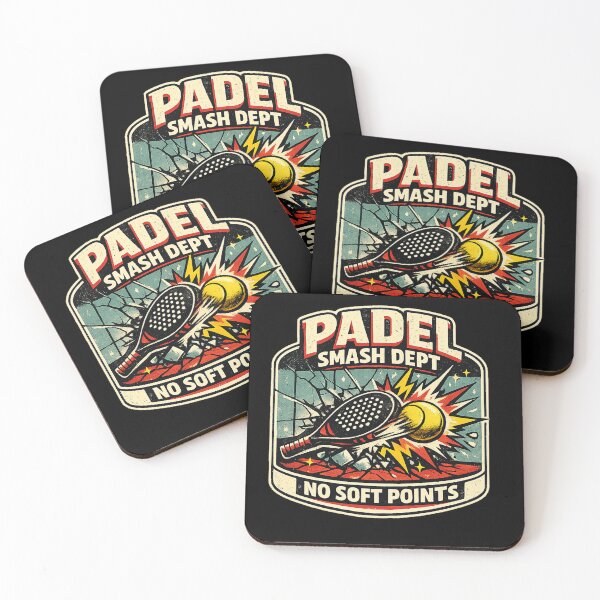 Item preview, Departamento de Pádel Smash Sin Puntos Blandos Diseño Vintage de Pádel designed and sold by Concrete Coffee Studio.
