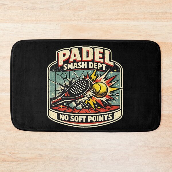 Item preview, Padel Smash Dept No Soft Points Vintage Padel Design designed and sold by Concrete Coffee Studio.