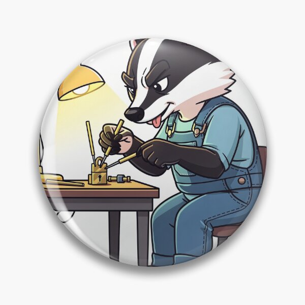 Item preview, Badger Night-Shift Locksmith designed and sold by PictorialWhimsy.