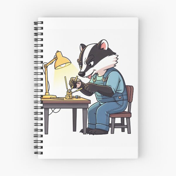 Item preview, Badger Night-Shift Locksmith designed and sold by PictorialWhimsy.