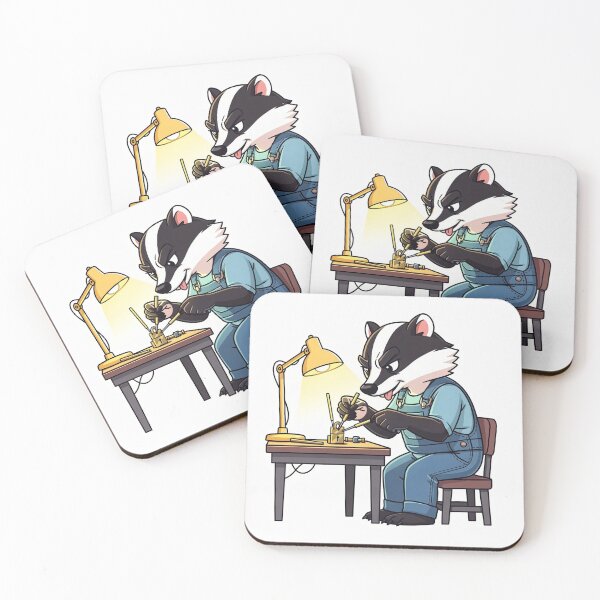 Item preview, Badger Night-Shift Locksmith designed and sold by PictorialWhimsy.