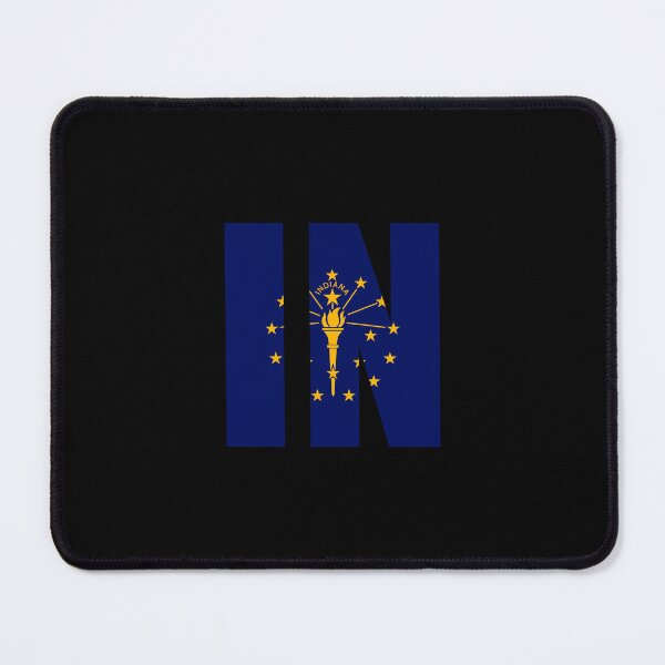 Item preview, Indiana Flag Initials IN designed and sold by shitpostee.