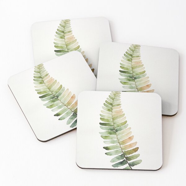 Item preview, Minimalist Japandi Fern Branch Watercolor - Elegant Botanical Wall Art designed and sold by sana designer.