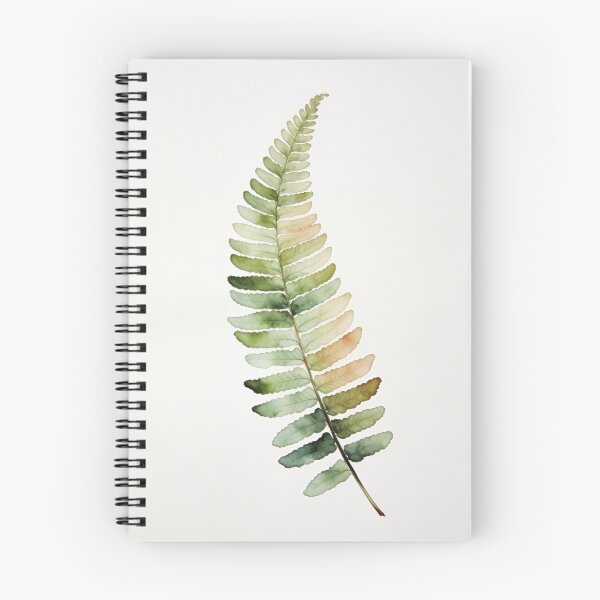 Item preview, Minimalist Japandi Fern Branch Watercolor - Elegant Botanical Wall Art designed and sold by sana designer.