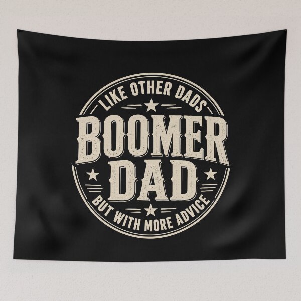 Item preview, Boomer Dad With More Advice Funny Retro Dad Humor designed and sold by JasKei-Designs.