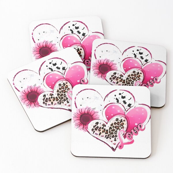 Item preview, Pink Heart Love Graphic Des designed and sold by ⭐ AURA STUDIO.