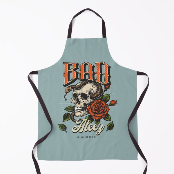 Item preview, Bad ATEEZ skull atiny designed and sold by Morcawork.