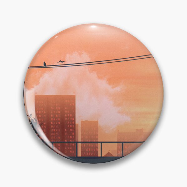 Item preview, Summer sunset, beautiful colorful sky, peaceful city designed and sold by Witseart.