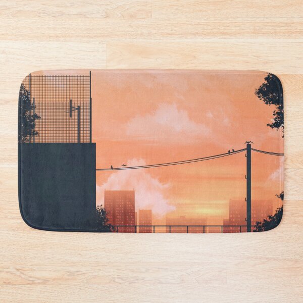 Item preview, Summer sunset, beautiful colorful sky, peaceful city designed and sold by Witseart.