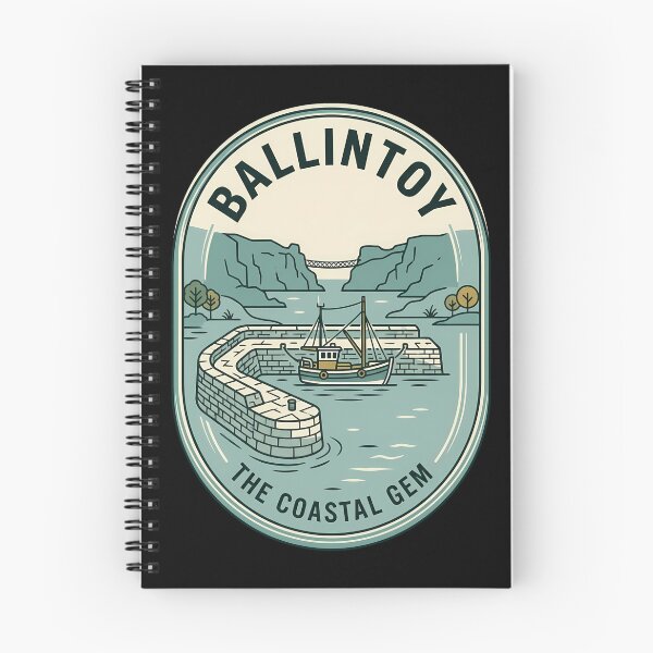 Item preview, Ballintoy Northern Ireland Vintage Travel Emblem designed and sold by k3rstman1.