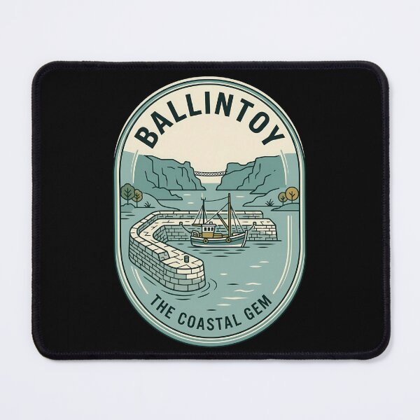 Item preview, Ballintoy Northern Ireland Vintage Travel Emblem designed and sold by k3rstman1.