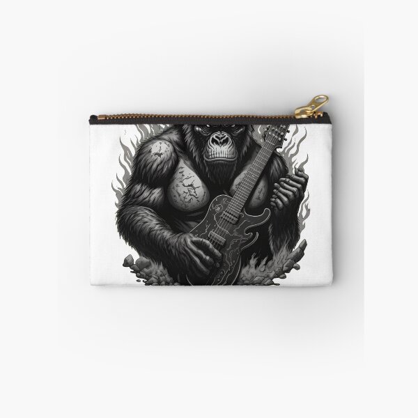 Item preview, Primate Rock Musician Fire designed and sold by KenColwill.