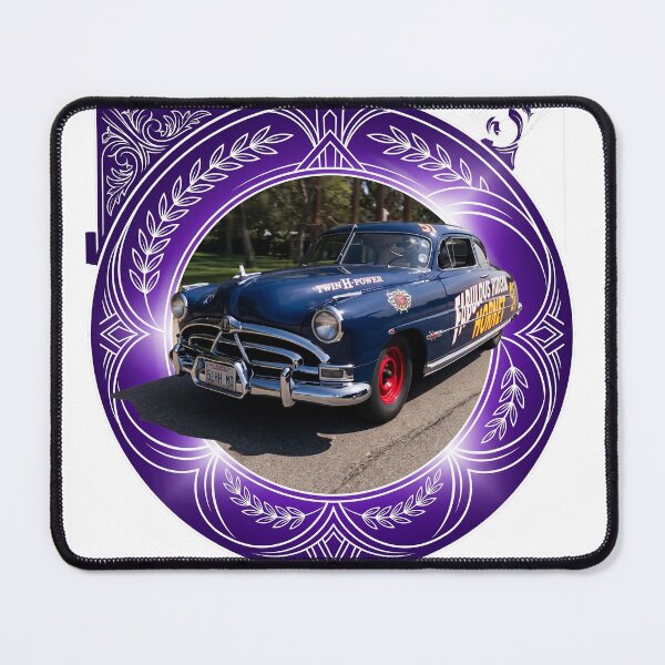 Item preview, Fabulous Vintage Racing Car Violet Emblem Art designed and sold by MottotoTech.