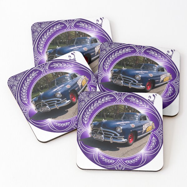 Item preview, Fabulous Vintage Racing Car Violet Emblem Art designed and sold by MottotoTech.