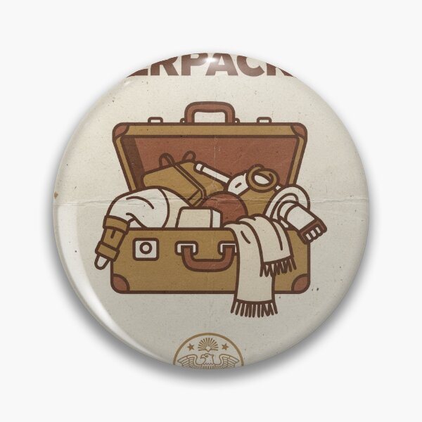 Item preview, Department of Overpacking Retro Poster designed and sold by PictorialWhimsy.