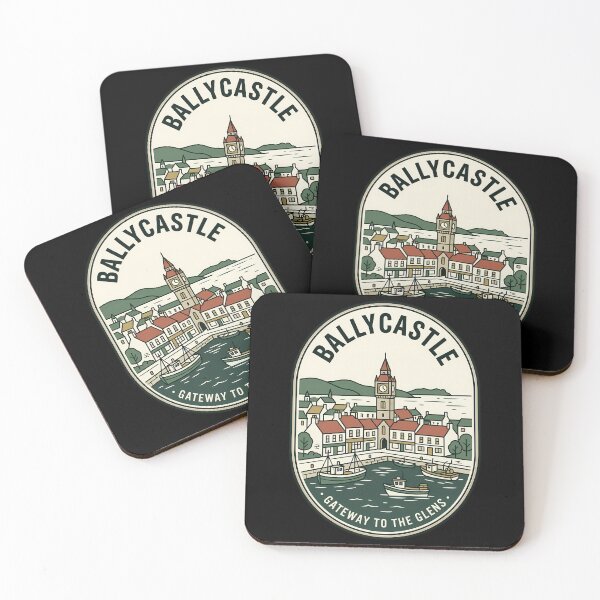 Item preview, Ballycastle Northern Ireland Vintage Travel Emblem designed and sold by k3rstman1.