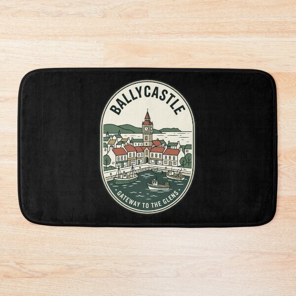 Item preview, Ballycastle Northern Ireland Vintage Travel Emblem designed and sold by k3rstman1.