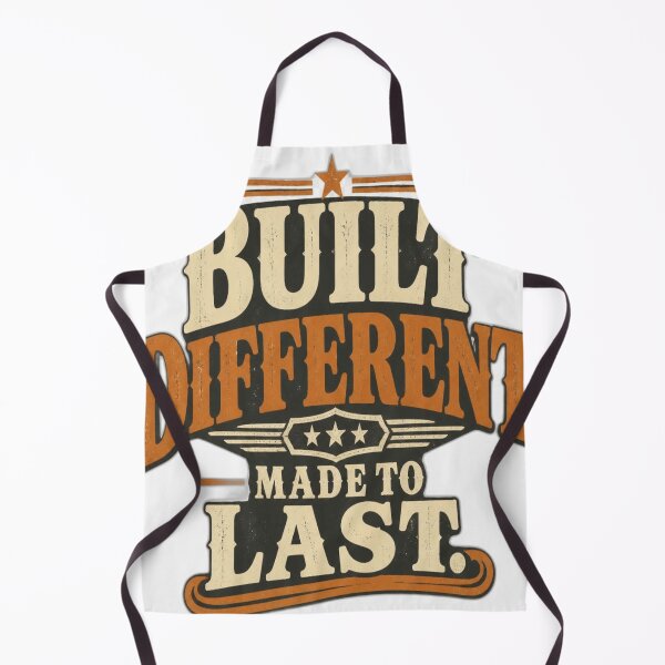 Item preview, Built Different Made To Last Vintage Typography designed and sold by Fable-Fit.